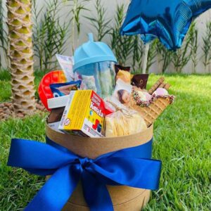 Caixa Bouquet Infantil (Azul)