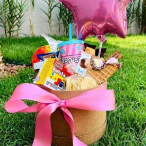 Caixa Bouquet Infantil (Rosa)