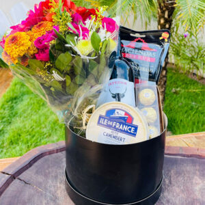 Caixa Bouquet Vinho e Frios